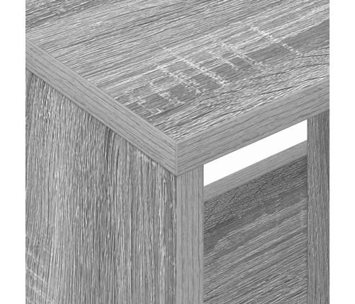 Žurnālu Statīvs Pelēks Sonoma 35 X 30 X 45 Cm Vidaxl