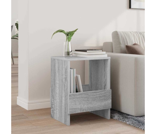 Žurnālu Statīvs Pelēks Sonoma 35 X 30 X 45 Cm Vidaxl