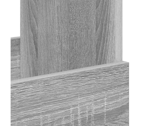 Žurnālu Statīvs 2 Pcs Pelēks Sonoma 35 X 30 X 45 Cm Vidaxl