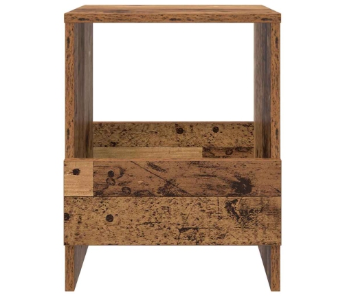 Žurnālu Statīvs Vecs Koks 35 X 30 X 45 Cm Vidaxl