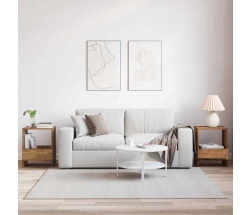 Žurnālu Statīvs 2 Pcs Vecs Koks 35 X 30 X 45 Cm Vidaxl