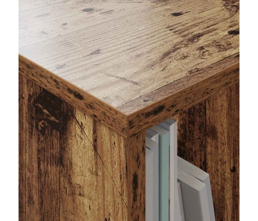 Žurnālu Statīvs 2 Pcs Vecs Koks 35 X 30 X 45 Cm Vidaxl