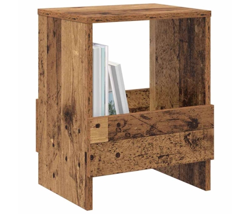 Žurnālu Statīvs 2 Pcs Vecs Koks 35 X 30 X 45 Cm Vidaxl