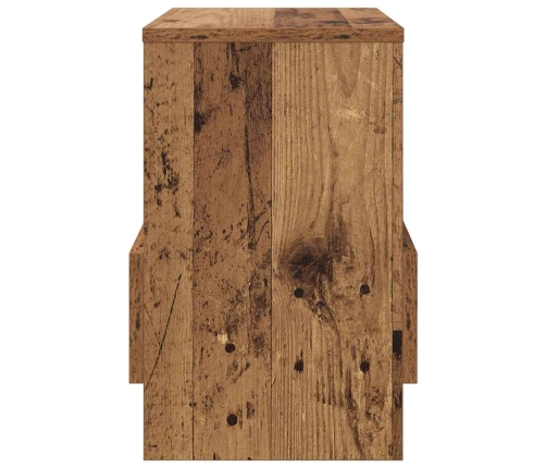 Žurnālu Statīvs 2 Pcs Vecs Koks 35 X 30 X 45 Cm Vidaxl