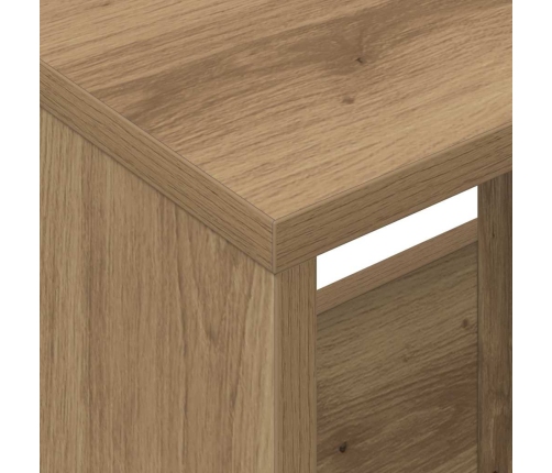 Žurnālu Statīvs 2 Pcs Artisānā Ozols 35 X 30 X 45 Cm Vidaxl