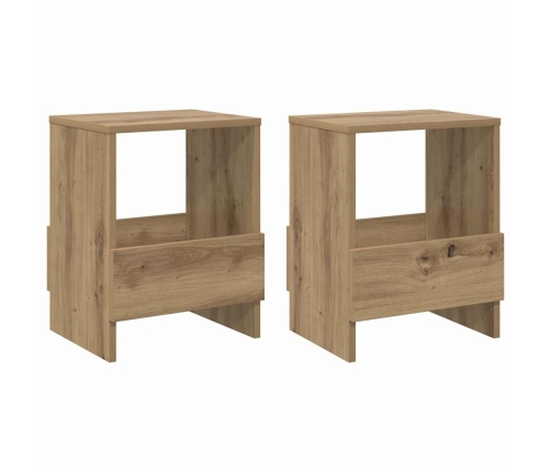 Žurnālu Statīvs 2 Pcs Artisānā Ozols 35 X 30 X 45 Cm Vidaxl