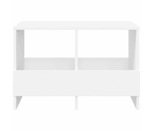 Žurnālu Statīvs Balts 68,5 X 30 X 45 Cm Vidaxl