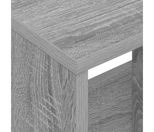 Žurnālu Statīvs Pelēks Sonoma 68,5 X 30 X 45 Cm Vidaxl