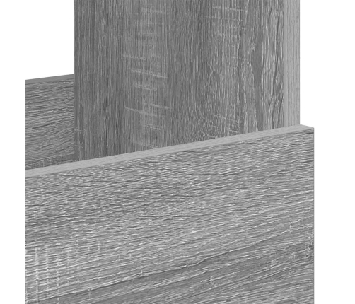 Žurnālu Statīvs Pelēks Sonoma 68,5 X 30 X 45 Cm Vidaxl