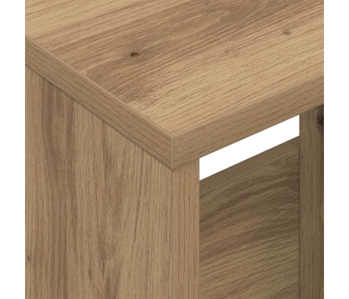 Žurnālu Statīvs Artisānā Ozols 68,5 X 30 X 45 Cm Vidaxl