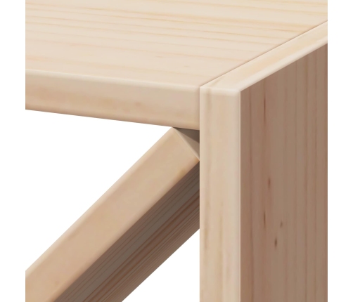 Vīna Plaukts 2 Pcs Dabiska 62 X 25 X 62 Cm Ciets Priedes Koks Vidaxl