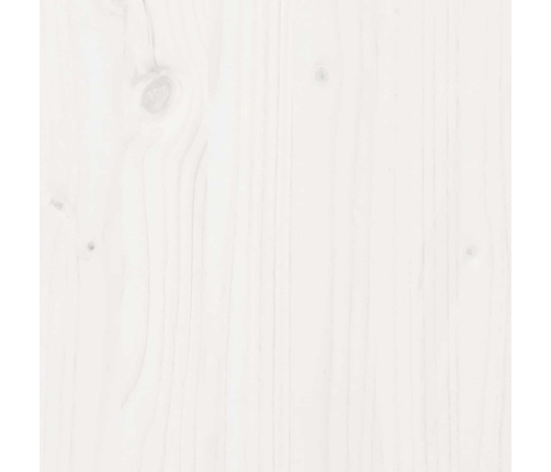 Vīna Plaukts 4 Pcs Balts 62 X 25 X 62 Cm Ciets Priedes Koks Vidaxl