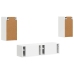 2 Pcs Balts Vidaxl