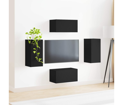 2 Pcs Melna Vidaxl