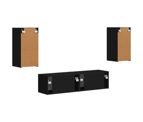 2 Pcs Melna Vidaxl
