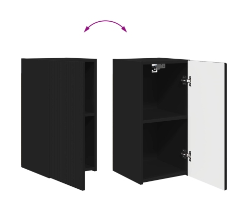 2 Pcs Melna Vidaxl