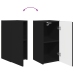 2 Pcs Melna Vidaxl