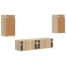 2 Pcs Sonoma Ozols Vidaxl