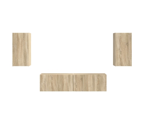 2 Pcs Sonoma Ozols Vidaxl