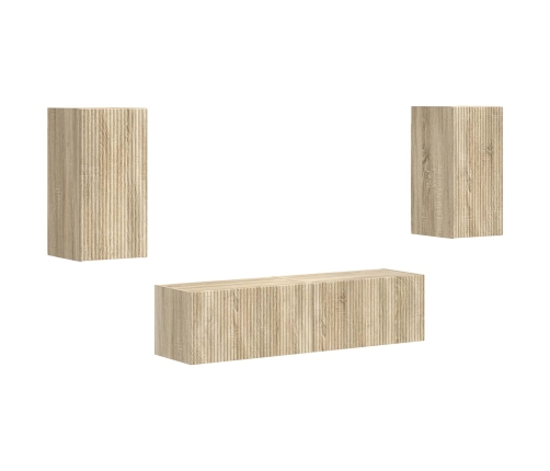 2 Pcs Sonoma Ozols Vidaxl