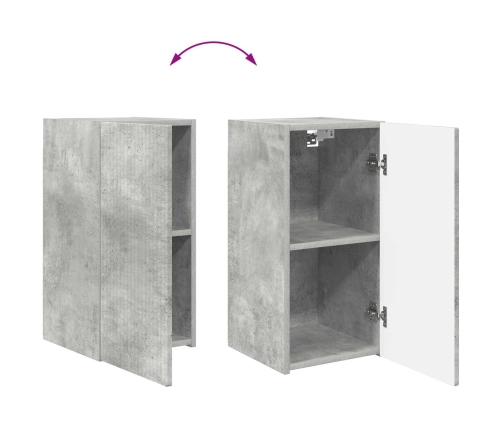 2 Pcs Betona Pelēks Vidaxl