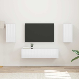 2 Pcs Augsta Spīduma Baltā Krāsa Vidaxl