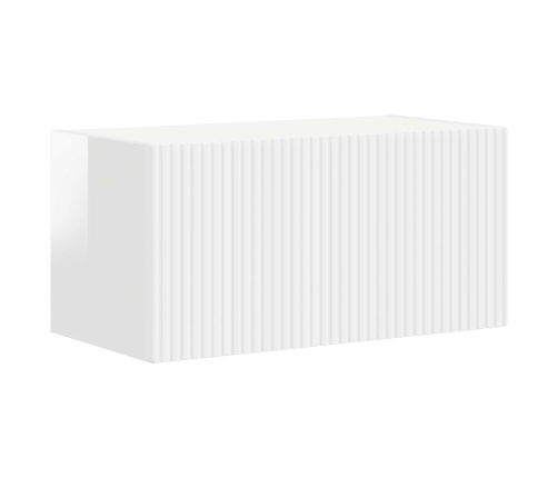 2 Pcs Augsta Spīduma Baltā Krāsa Vidaxl