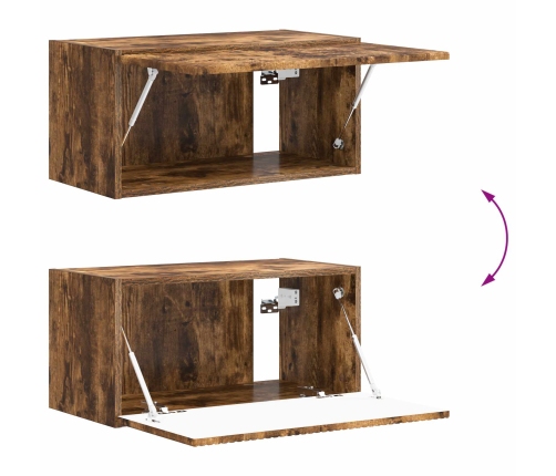 2 Pcs Dūmaka Ozols Vidaxl