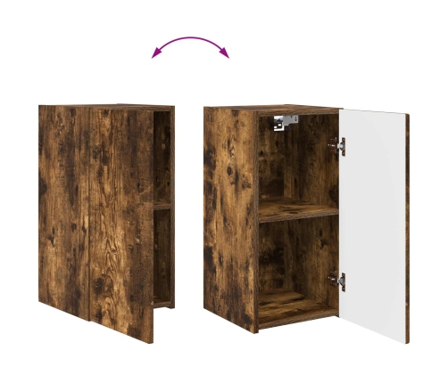 2 Pcs Dūmaka Ozols Vidaxl