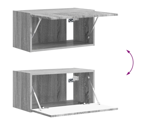 2 Pcs Pelēks Sonoma Vidaxl