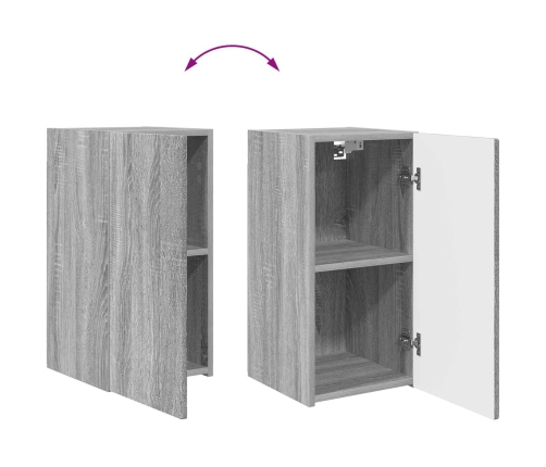 2 Pcs Pelēks Sonoma Vidaxl