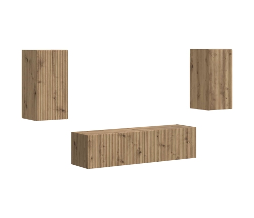 2 Pcs Artisānā Ozols Vidaxl
