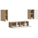 2 Pcs Artisānā Ozols Vidaxl