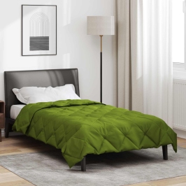 Vasaras Segas Zaļa 200 X 135 Cm Mikrošķiedra Vidaxl