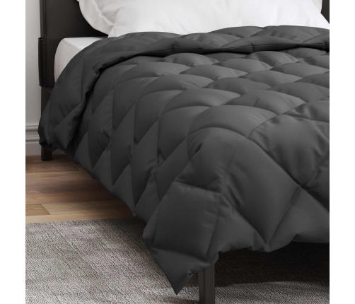 Ziemas Gultas Sega Antracīts 200 X 155 Cm Mikrošķiedra Vidaxl