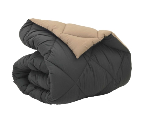 Ziemas Gultas Sega Antracīts Un Taupe 200 X 135 Cm Mikrošķiedra Vidaxl