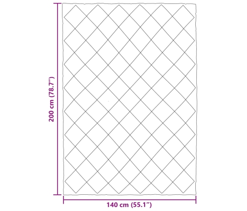 Ziemas Gultas Sega Antracīts Un Taupe 200 X 140 Cm Mikrošķiedra Vidaxl