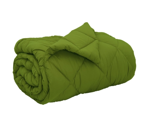 Ziemas Gultas Sega Zaļa 200 X 135 Cm Mikrošķiedra Vidaxl