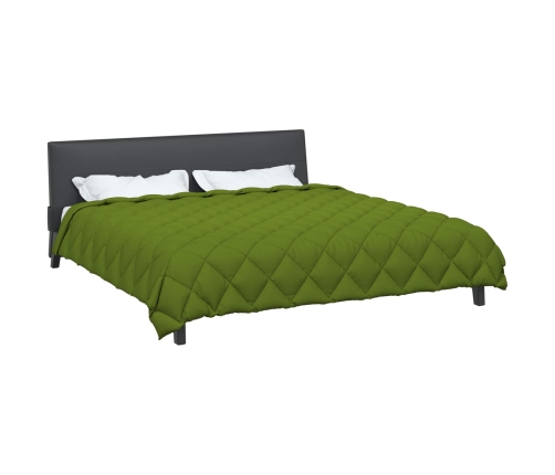 Ziemas Gultas Sega Zaļa 200 X 200 Cm Mikrošķiedra Vidaxl