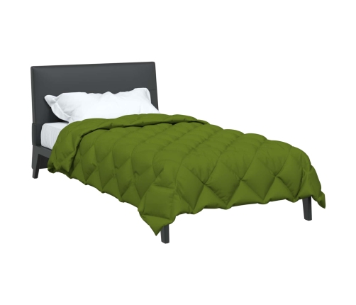 Ziemas Gultas Sega Zaļa 220 X 135 Cm Mikrošķiedra Vidaxl