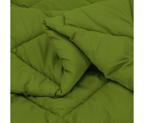 Ziemas Gultas Sega Zaļa 220 X 140 Cm Mikrošķiedra Vidaxl