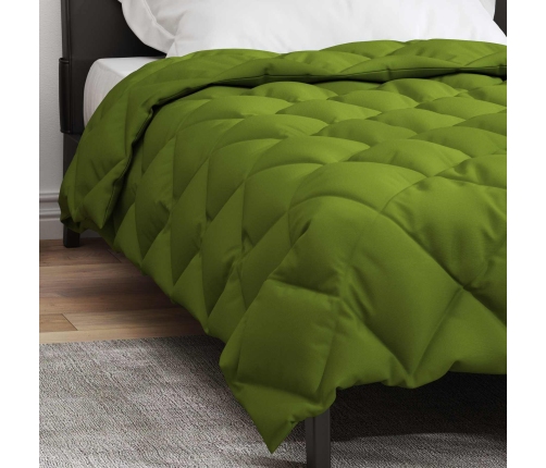 Ziemas Gultas Sega Zaļa 220 X 155 Cm Mikrošķiedra Vidaxl