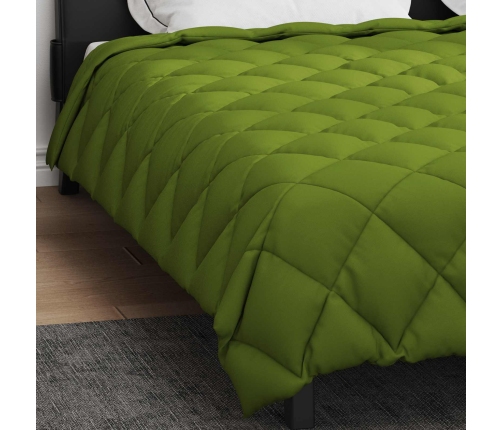 Ziemas Gultas Sega Zaļa 220 X 260 Cm Mikrošķiedra Vidaxl