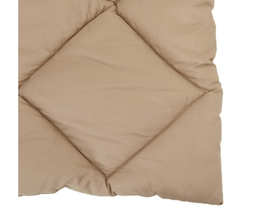 Ziemas Gultas Sega Pelēkbrūna 220 X 135 Cm Mikrošķiedra Vidaxl