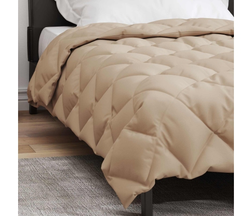 Ziemas Gultas Sega Pelēkbrūna 220 X 135 Cm Mikrošķiedra Vidaxl