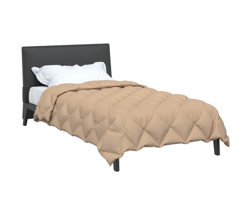 Ziemas Gultas Sega Pelēkbrūna 220 X 135 Cm Mikrošķiedra Vidaxl