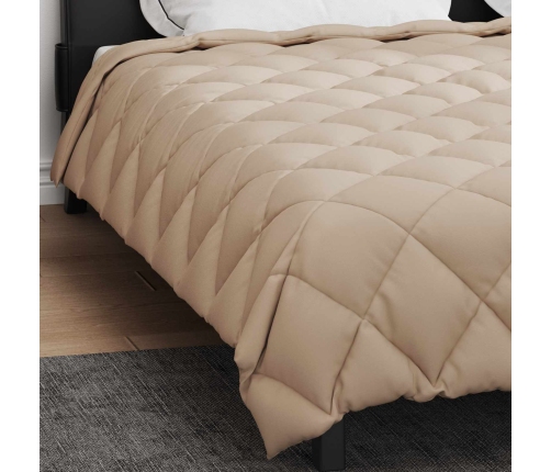 Ziemas Gultas Sega Pelēkbrūna 220 X 240 Cm Mikrošķiedra Vidaxl