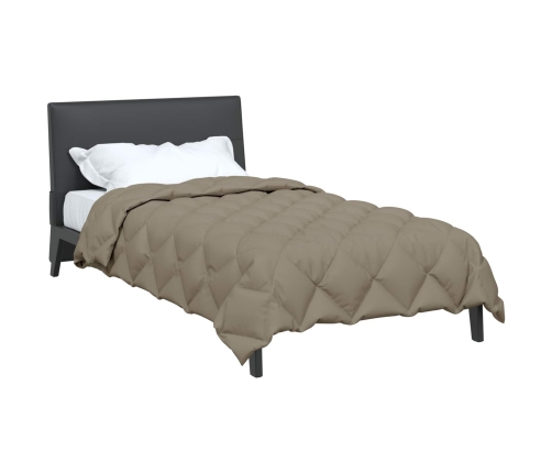 Ziemas Gultas Sega Gaiši Pelēks 200 X 135 Cm Mikrošķiedra Vidaxl