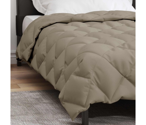 Ziemas Gultas Sega Gaiši Pelēks 220 X 140 Cm Mikrošķiedra Vidaxl