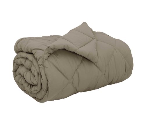 Ziemas Gultas Sega Gaiši Pelēks 220 X 140 Cm Mikrošķiedra Vidaxl